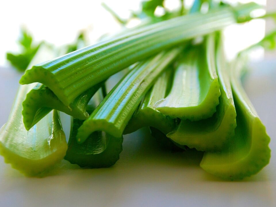 celery aron sa pagdugang sa potency